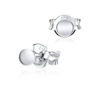 Classy Silver Stud Earring STS-2853